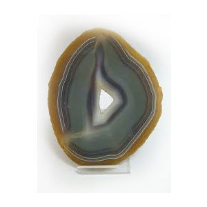 Gray Agate Slice