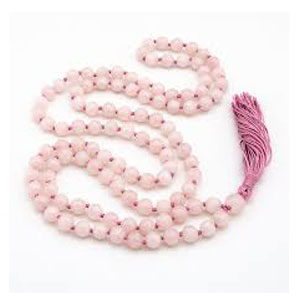 Rose-Agate-Mala