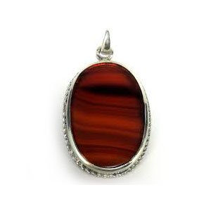 Red Agate Pendant