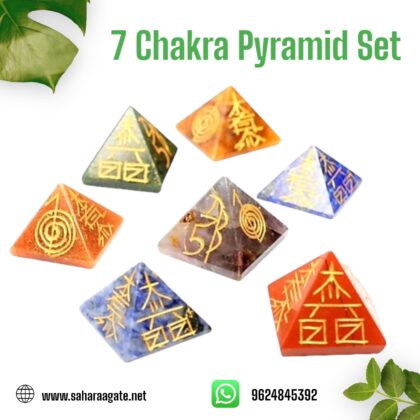 7 Chakra Pyramid Set